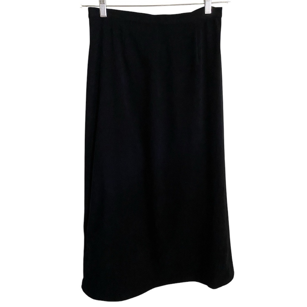 VTG Stephanie Andrews Black Maxi Skirt Size 10 Y2K Whimsigoth Fairy - SKIRT ONLY